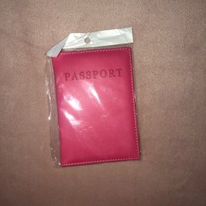 Pink Passport Holder